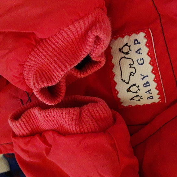 Baby Gap Jacket 3-12 mos Polar Bears & Penguins VTG 90s - Picture 6 of 6